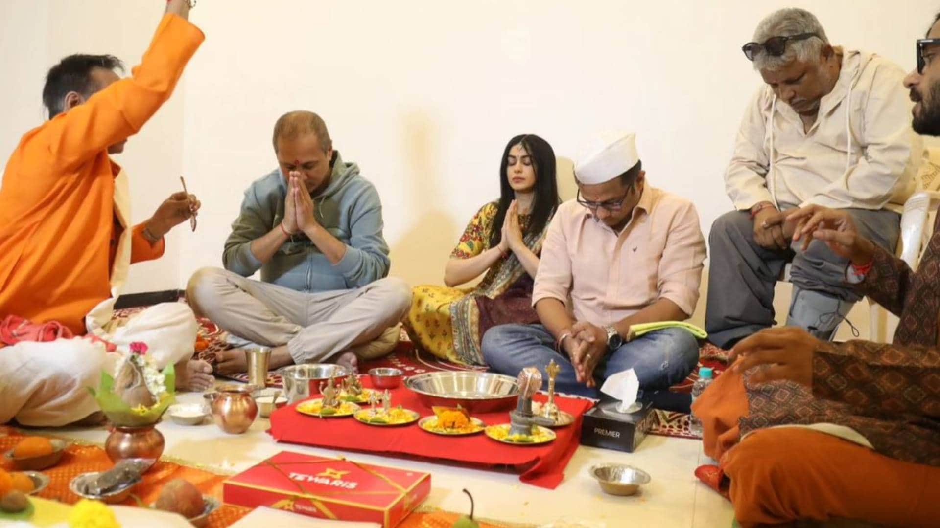 Adah Sharma Vipul Shah reunite for Bastar The Naxal Story after the kerala story film shoot starts pics viral