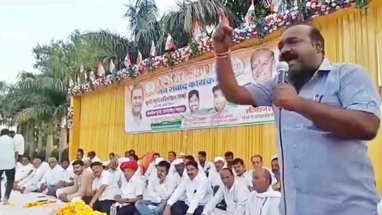 City Congress President Shailesh Soni challenges Mallikarjun Kharge and Rahul Gandhi