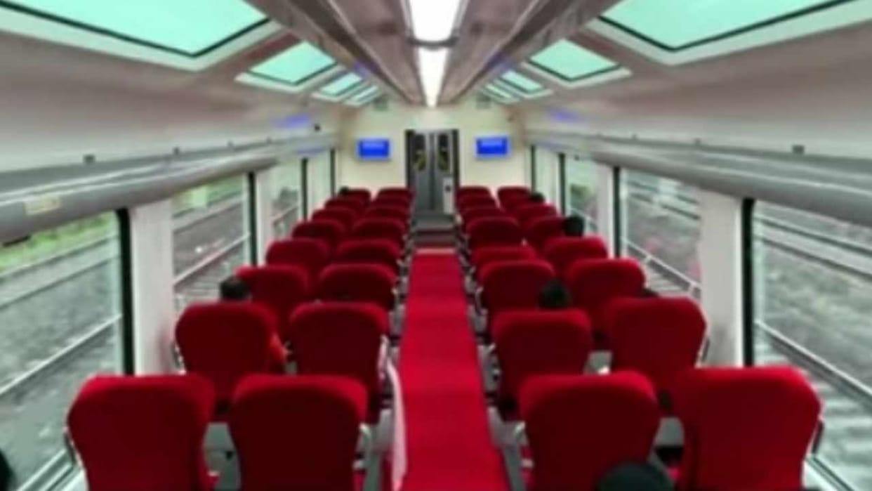 Vistadome coach train will run in Kashmir valley from today