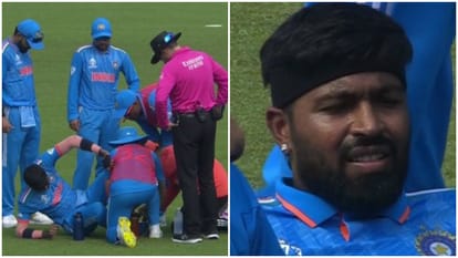 IND vs BAN Big blow to the Indian team in the World Cup Allrounder Hardik Pandya injured against Bangladesh