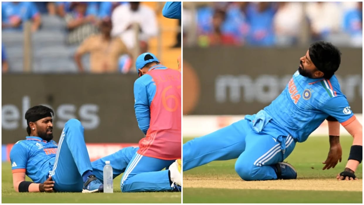 IND vs BAN Big blow to the Indian team in the World Cup Allrounder Hardik Pandya injured against Bangladesh