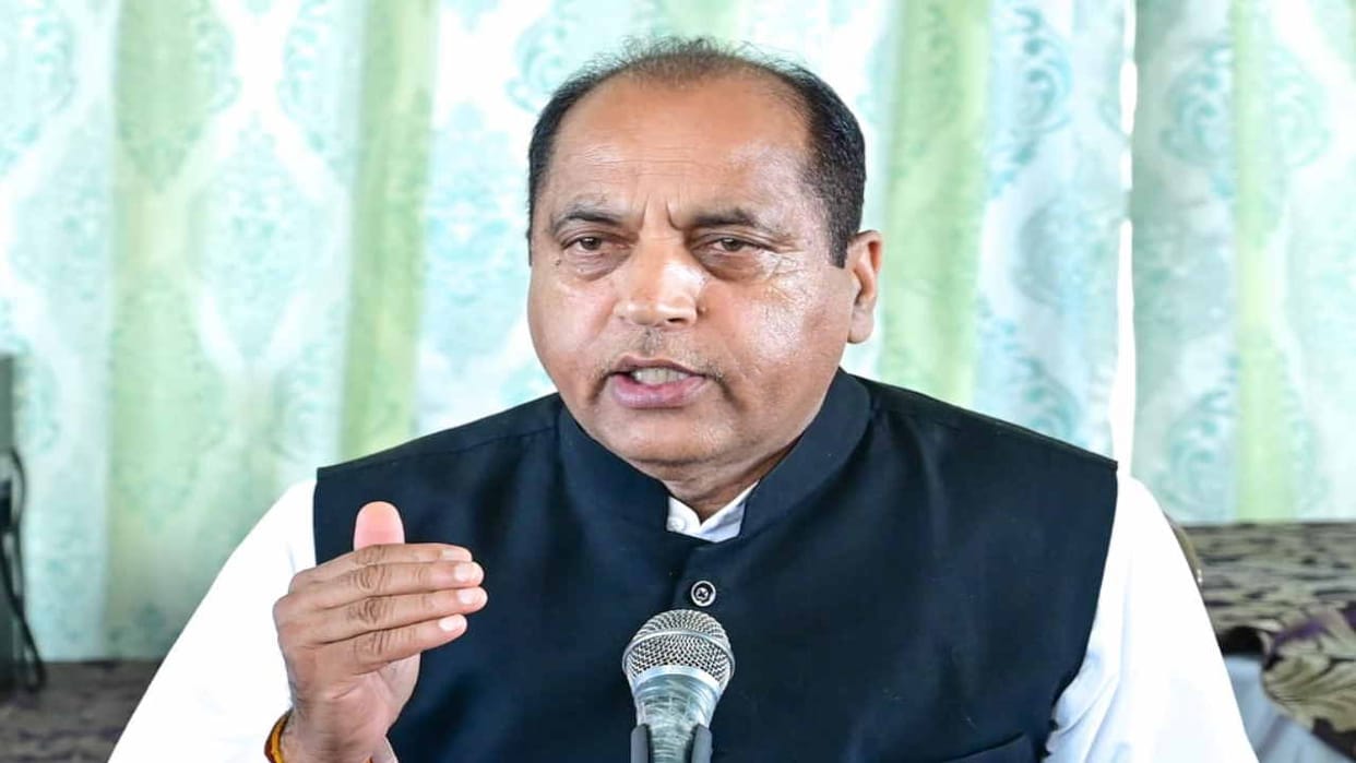 Jairam Thakur said Chief Minister Sukhu is to blame for the political turmoil.