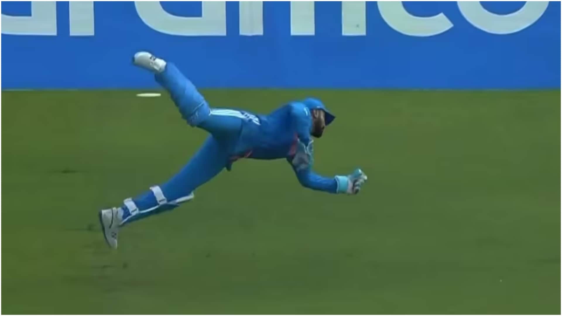 ODI WC 2023: From Lokesh Rahul to Santner and Warner, see the amazing catches of ODI World Cup 2023
