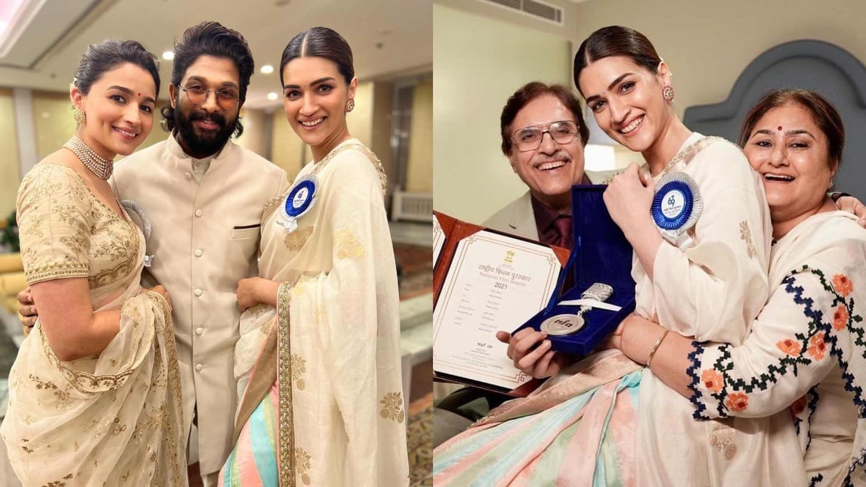 Kriti Sanon Ganpath actress mom retweeted Outsider Success Is Hushed slams bollywood and alia bhatt