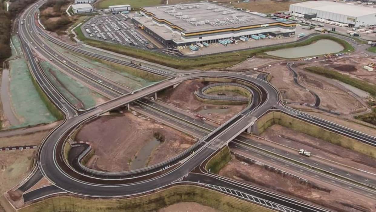 Britain national highway ghost junction cost 500 crore rupee but was never used