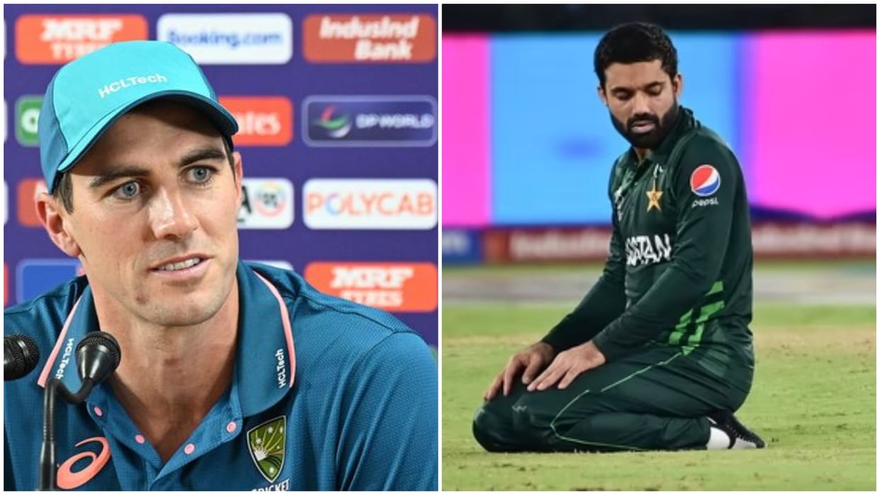 PAK vs AUS Pat Cummins was asked a question about Pakistani players support for Gaza KNOW answer WORLD CUP