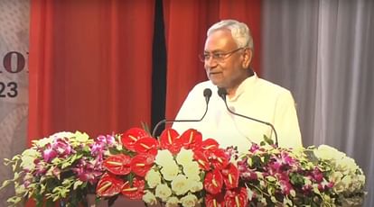 President of India Draupdi murmu in Patna, CM Nitish Kumar targets Union minister at aiims patna convocation