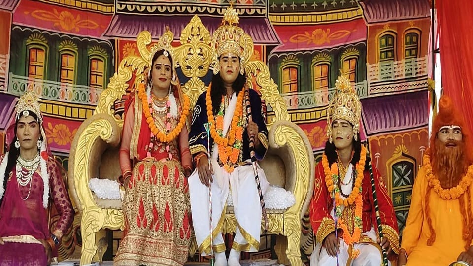 Ramlila in udham singh nagar