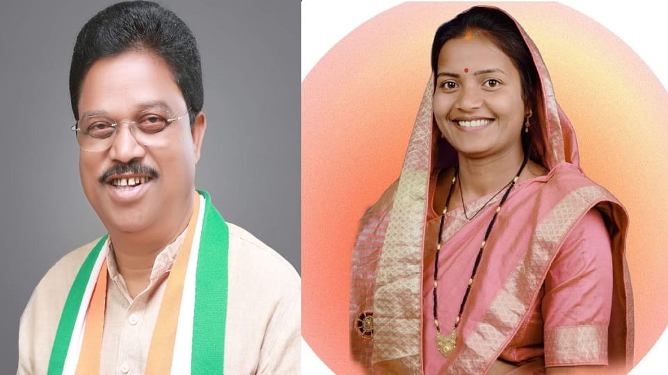 Parasnath Rajwade and Lakshmi Rajwade will contest on Bhatgaon seat surajpur