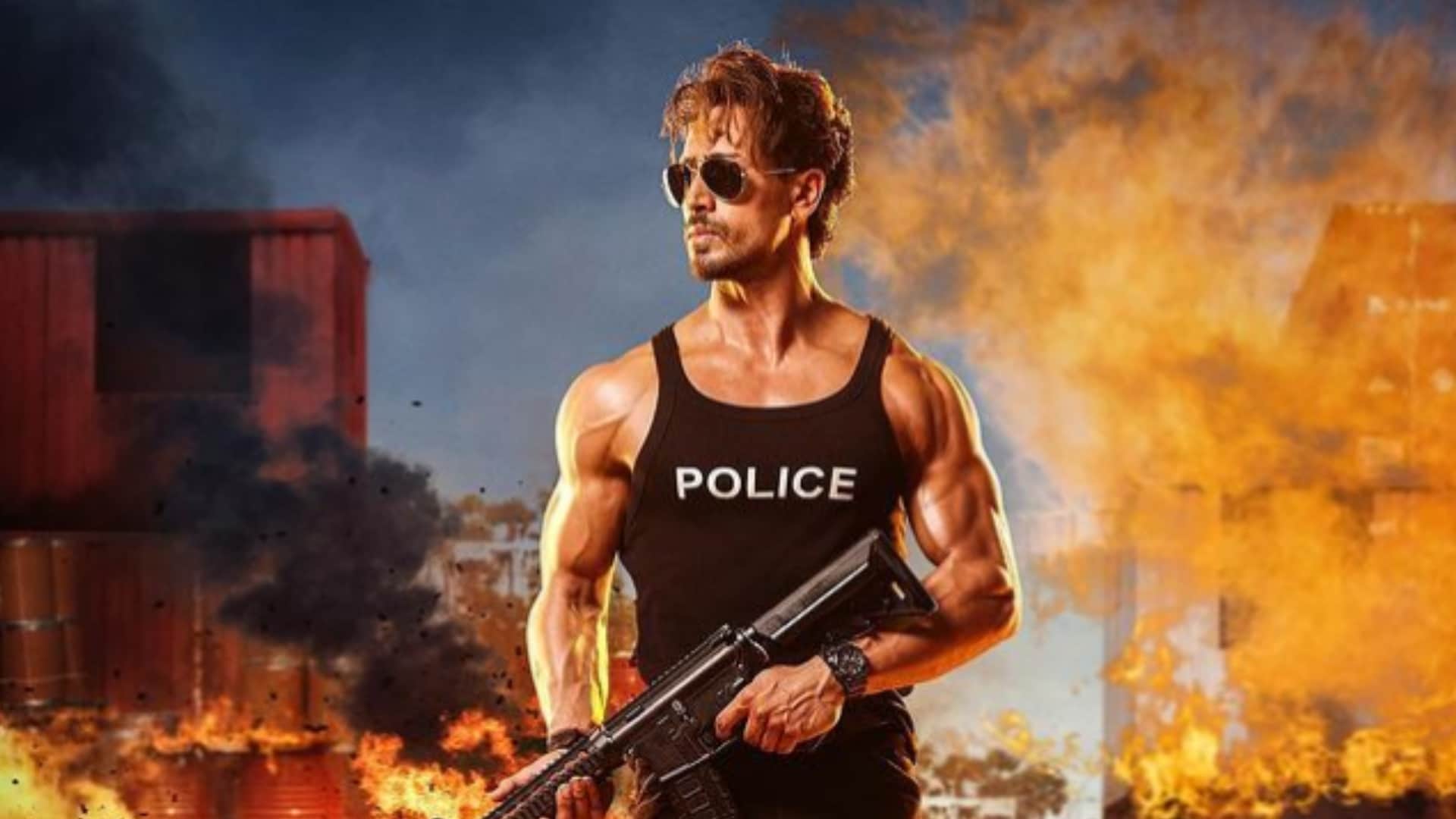 Singham Again Rohit Shetty Shares Ganapath actor Tiger Shroff first look as ACP Satya from ajay devgn film