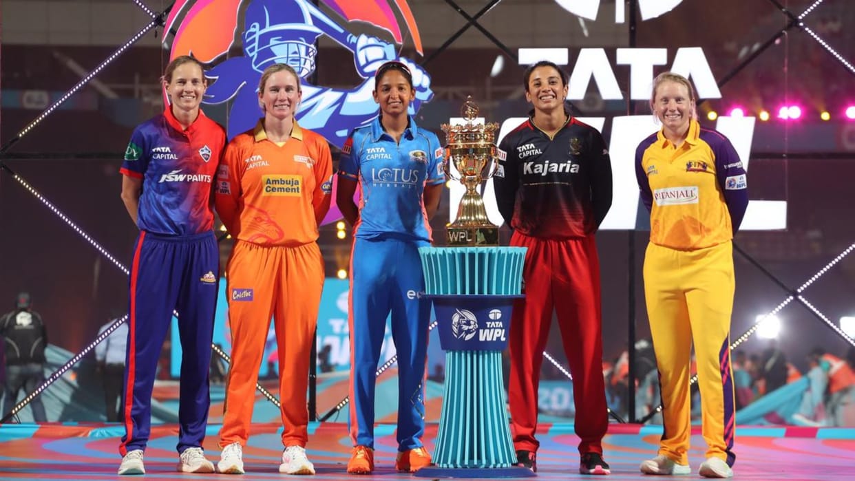 WPL Retention List 60 players retained Womens Premier League Mumbai Indians Gujarat giants rcb dc up warriorz