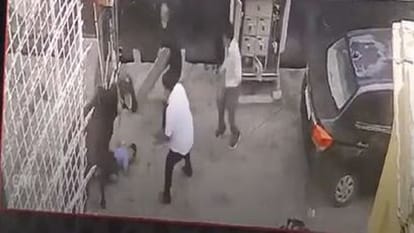 cow thrown five year old child on ground with horns people were shocked to see the scene