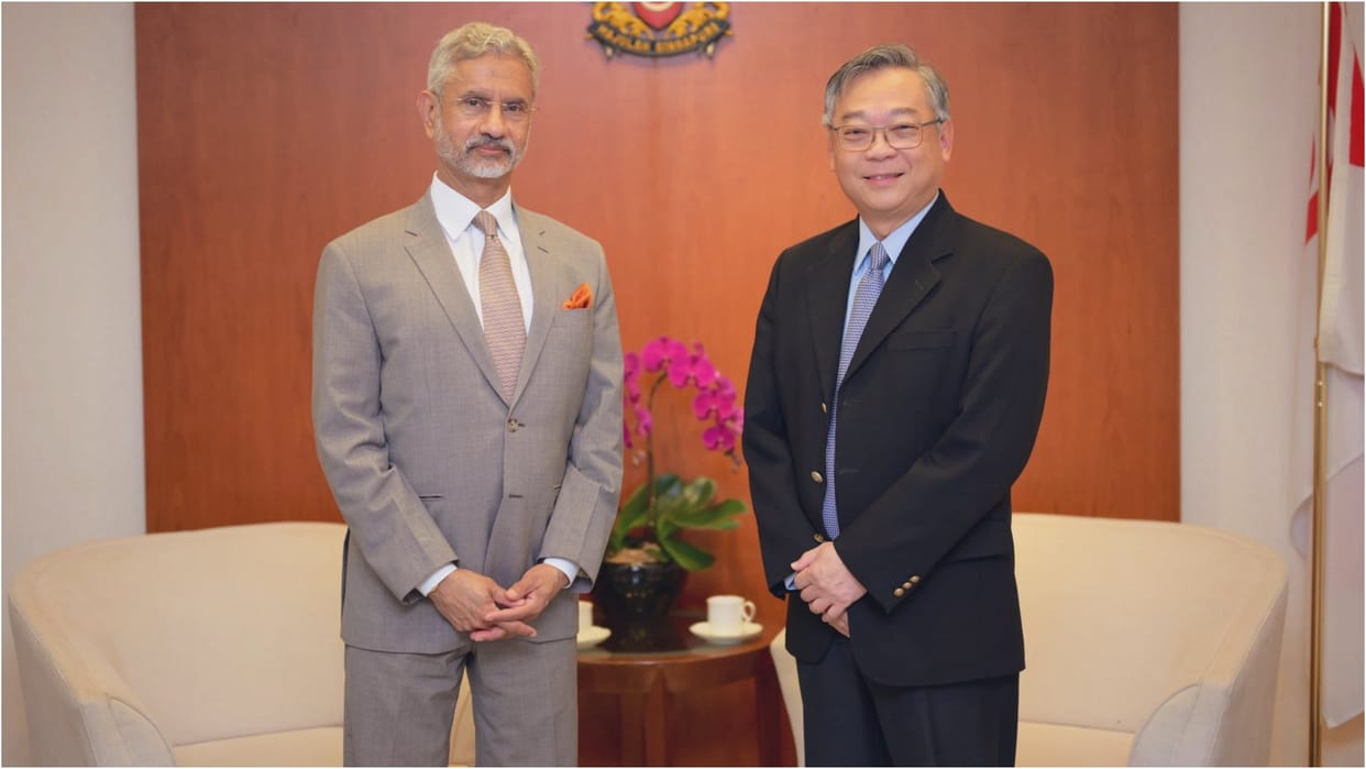 EAM Jaishankar discusses new domains on cooperation with Singapore Trade Minister Latest News Update