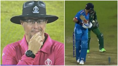 IND vs BAN VIDEO: विराट कोहली के शतक के बीच चर्चा में अंपायर कैटलबॉरो, नसुम की इस चाल को किया नाकाम, हुआ विवाद IND vs BAN: Umpire Kettleborough refuses to signal Nasum Ahmed ball wide Virat Kohli ODI century, Watch Video