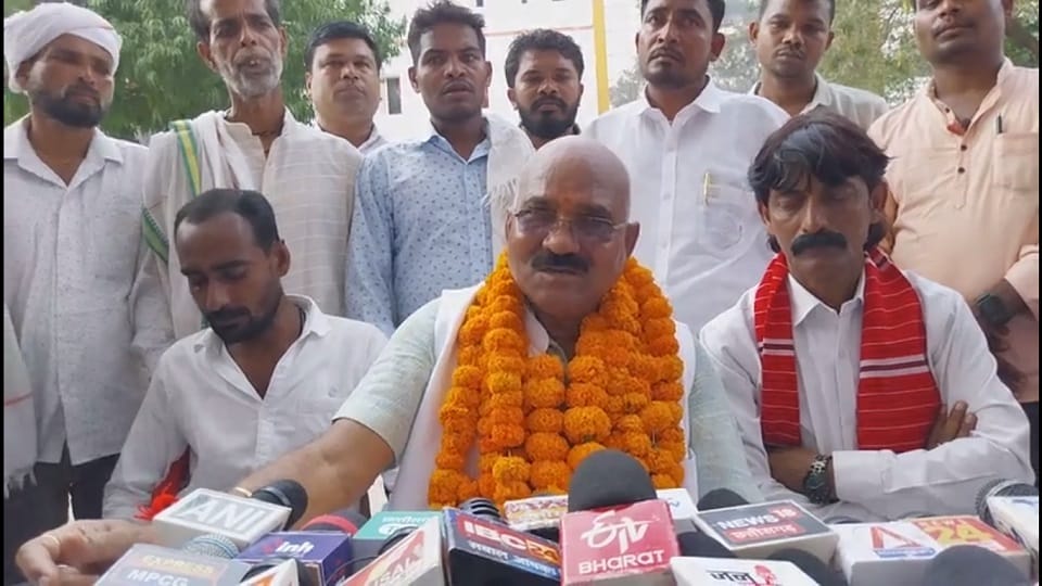Chhattisgarh election 2023 Anoop Nag filed nomination from Antagarh assembly seat