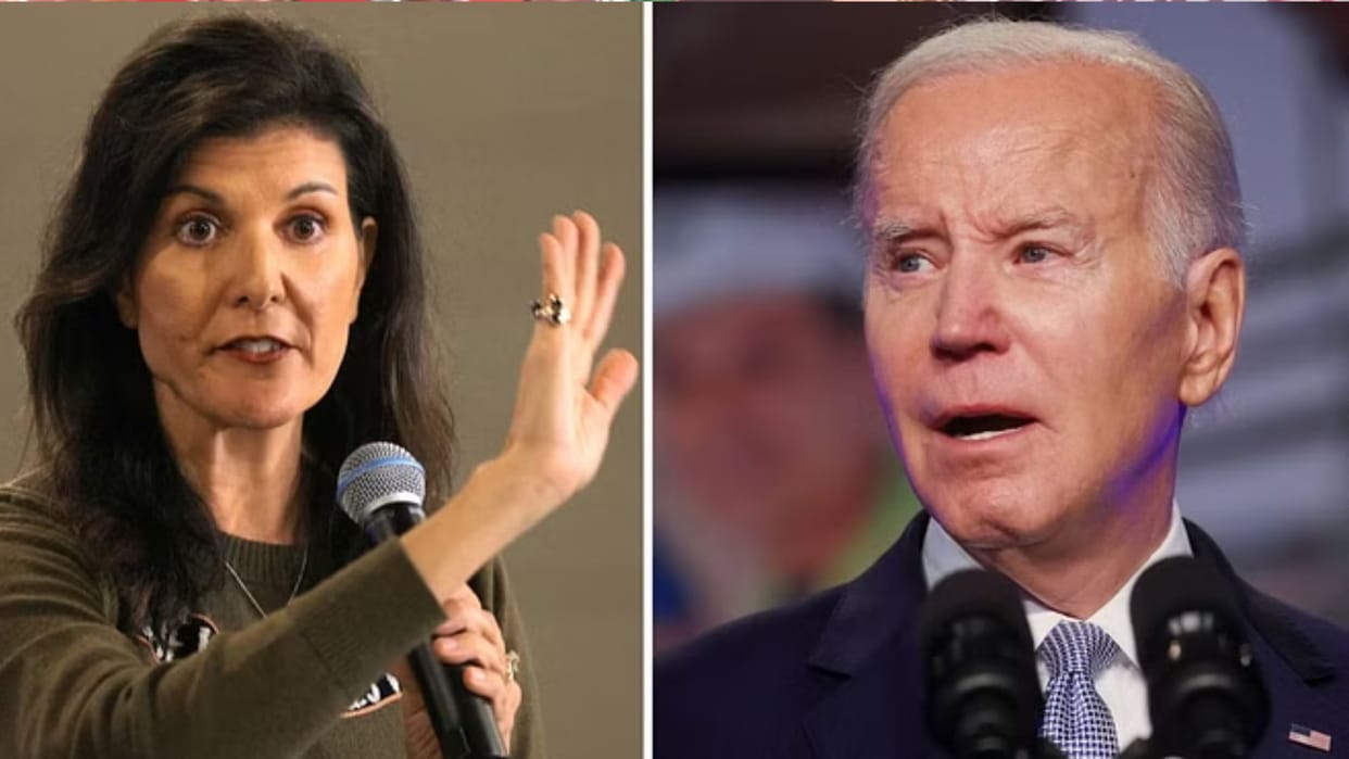 USA nikki haley target joe biden on israel hamas war said world on firea merica needs strong leadership