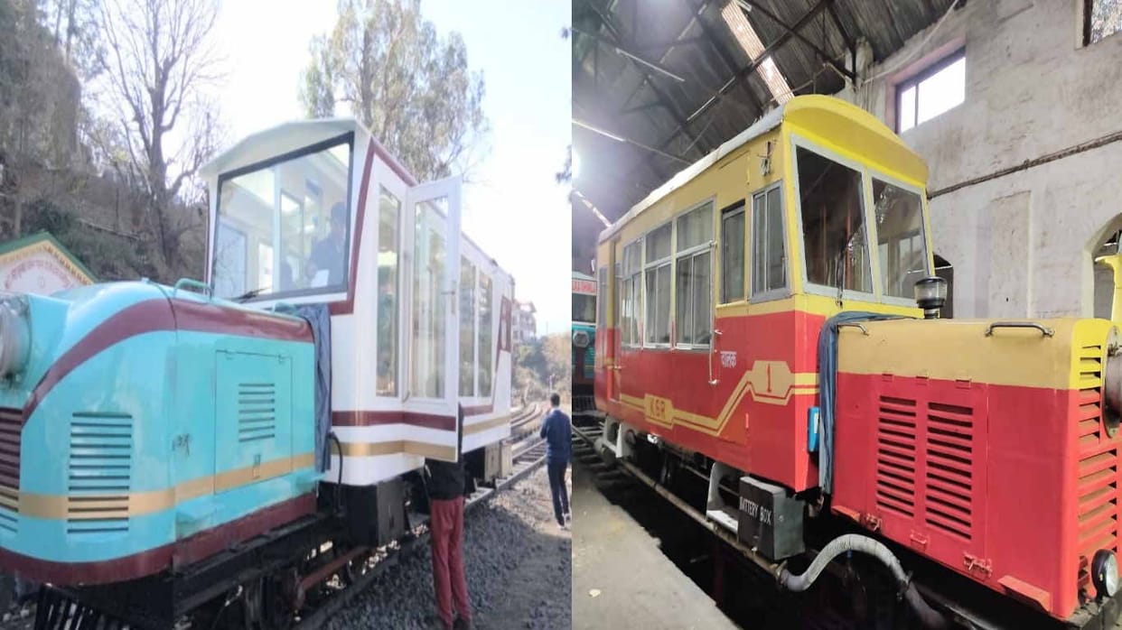 Rail motor car not running on World Heritage Kalka-Shimla railway line even after three months, tourists disap