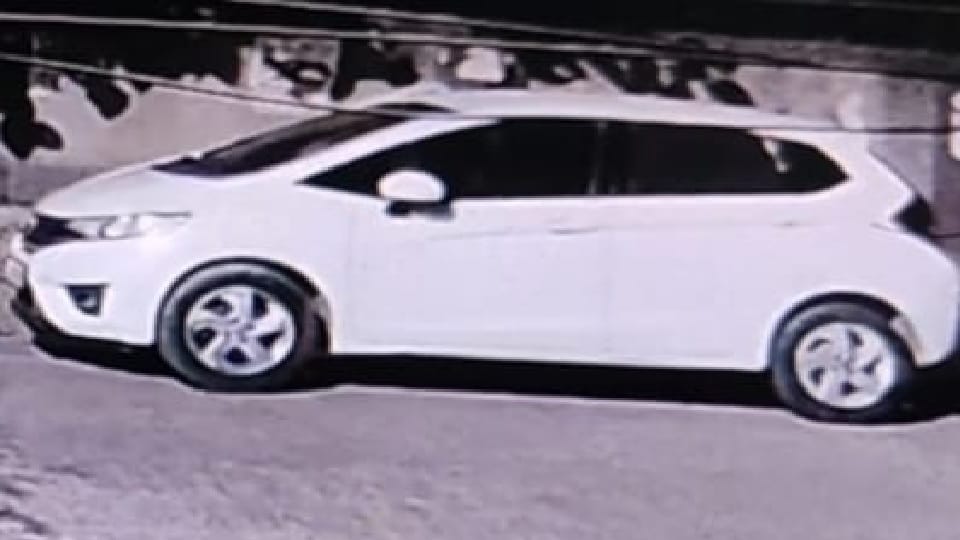 Miscreants who came in car worth lakhs stole bricks in Bahadurgarh, CCTV footage captured incident
