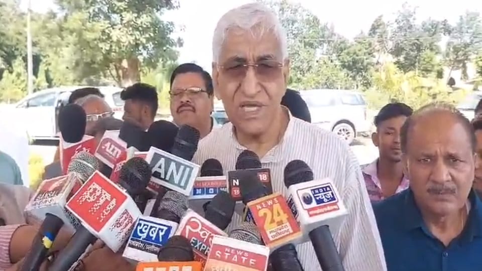 TS Singh said that the ticket was given on the basis of survey In Bilaspur