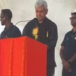 कार्यक्रम को संबोधित करते जम्मू और कश्मीर के उप राज्यपाल मनोज सिन्हा