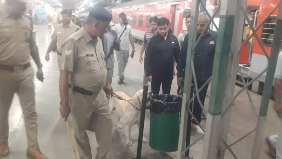 Information about bomb created panic at Agra Cantt railway station