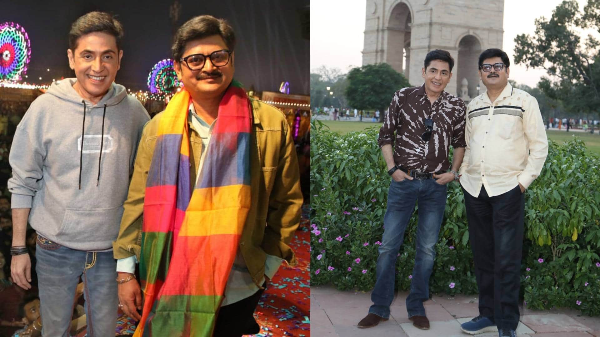 Bhabiji Ghar Par Hain Aasif Sheikh and Rohitashv Gour participated in Luv Kush Ramlila at Red Fort express Joy