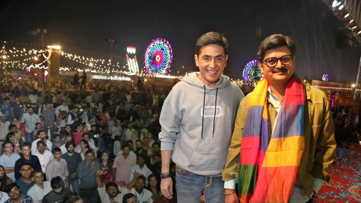 Bhabiji Ghar Par Hain Aasif Sheikh and Rohitashv Gour participated in Luv Kush Ramlila at Red Fort express Joy