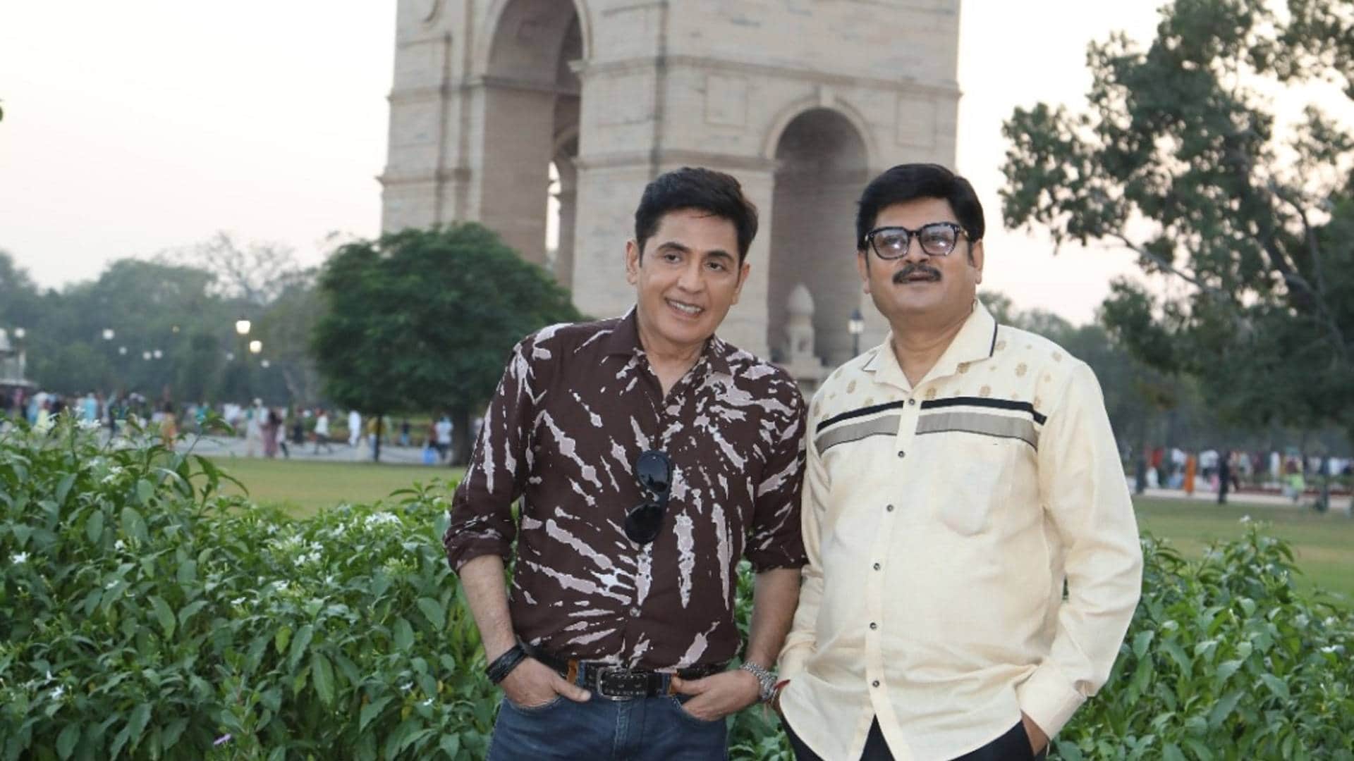Bhabiji Ghar Par Hain Aasif Sheikh and Rohitashv Gour participated in Luv Kush Ramlila at Red Fort express Joy