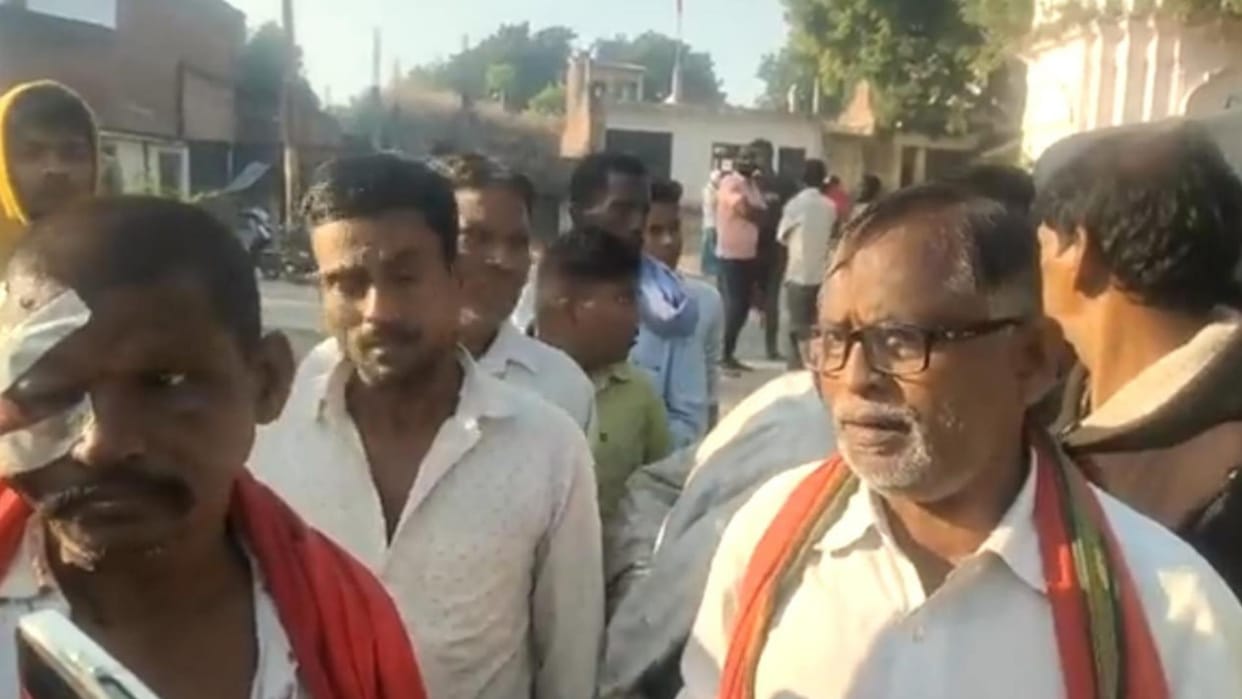 A man died who was got beaten in a clash in jayas thana in Amethi.
