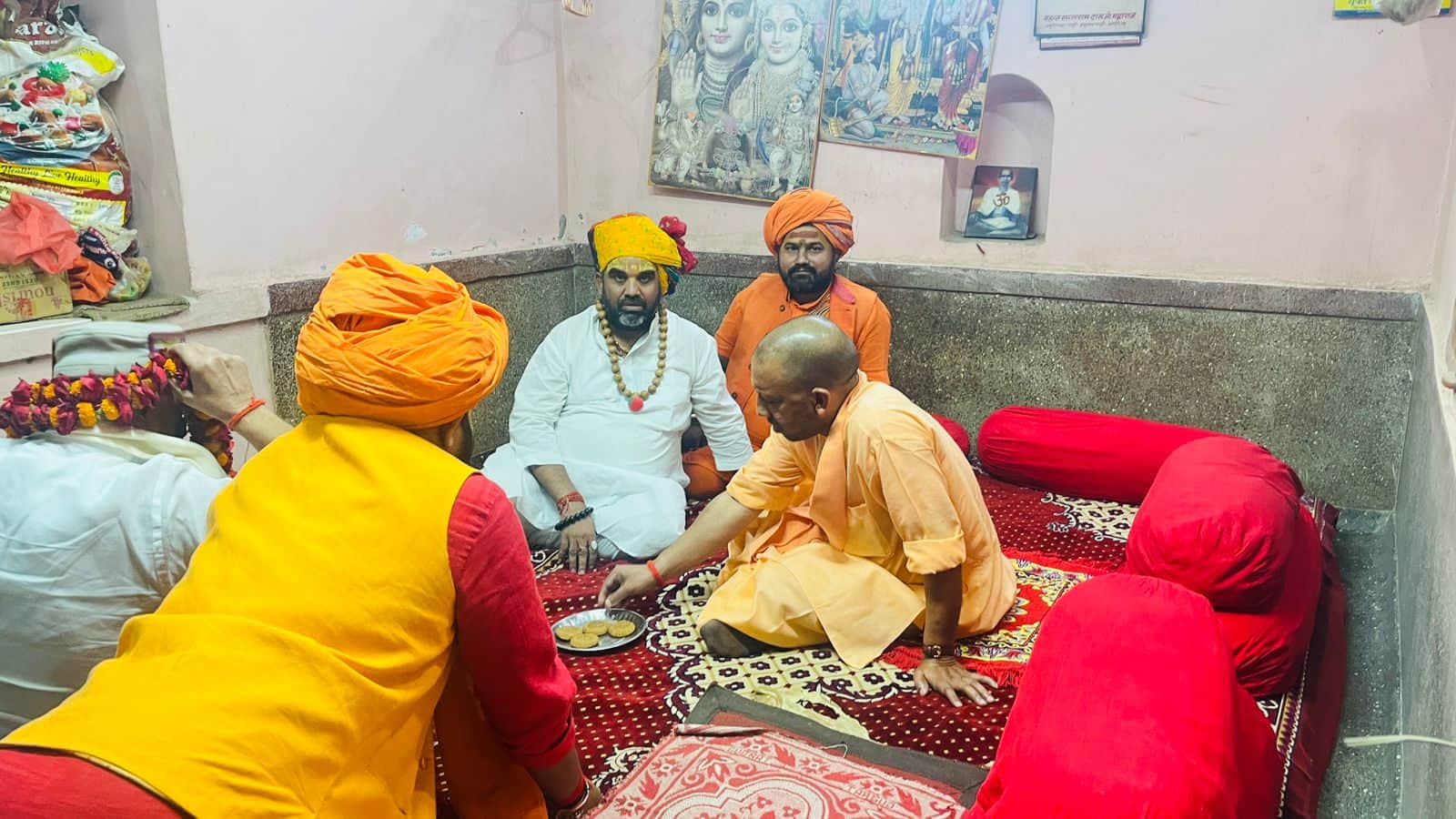 See CM Yogi Adityanath's Ayodhya visit in pictures