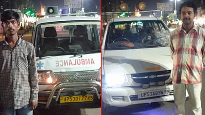 BRD Medical College Now two private ambulances caught outside trauma center
