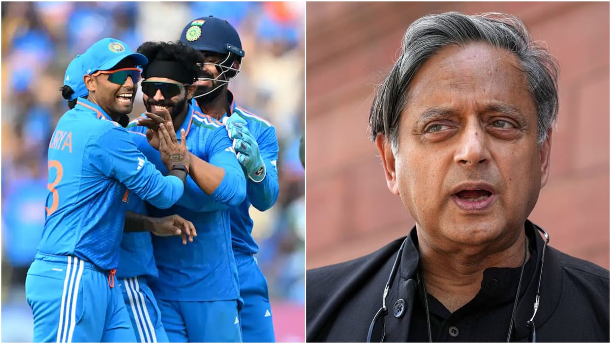 Shashi Tharoor predicts Team India Playing 11 for IND vs NZ 2023 ODI World Cup 2023 Match