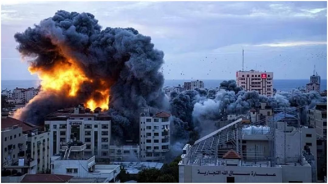 Israeli air attack on refugee camp several people killed Israel-Hamas War update