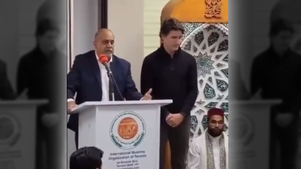Canada: 'Shame-Shame' slogans raised against Justin Trudeau in mosque on Israel-Palestine issue