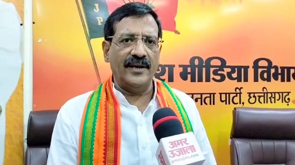 Kedar Gupta attacked Congress over murder of BJP leader