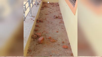 Pradhan was taken hostage and beaten, angry villagers pelted stones, area shaken by chaos.