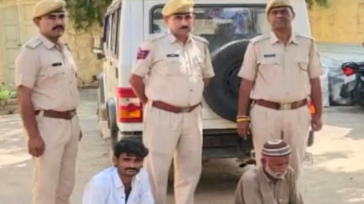 Two accused who stole cable from tube well arrested