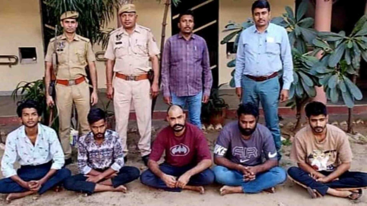 Five criminals arrested for planning robbery in Jaipur