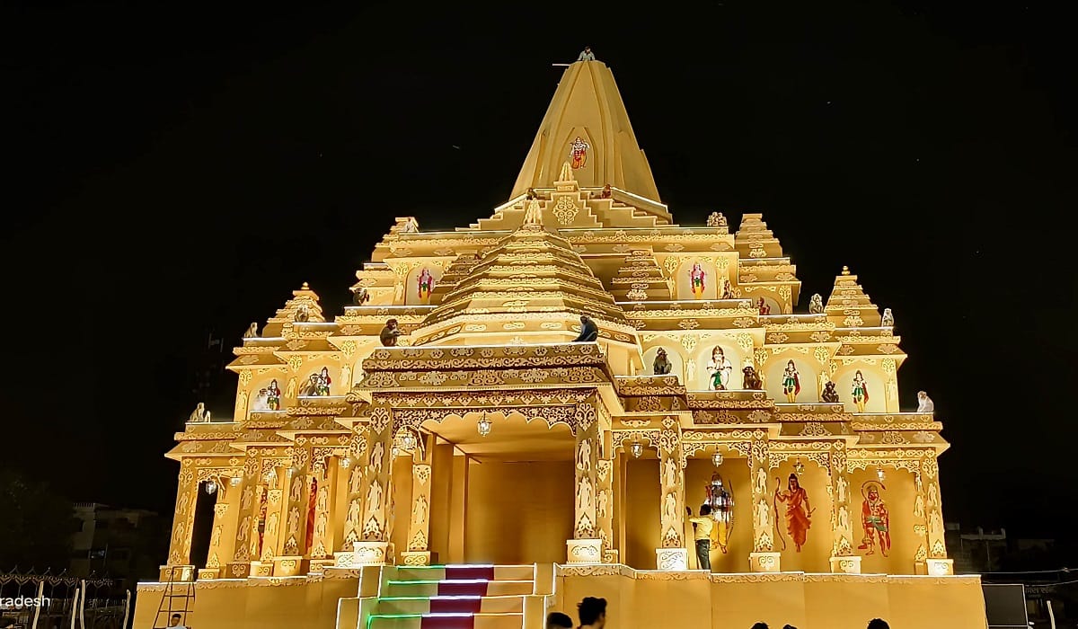 Navratri 2023 Mini Bengal decorated in varanasi Mata Durga seated in Puja pandals see photos
