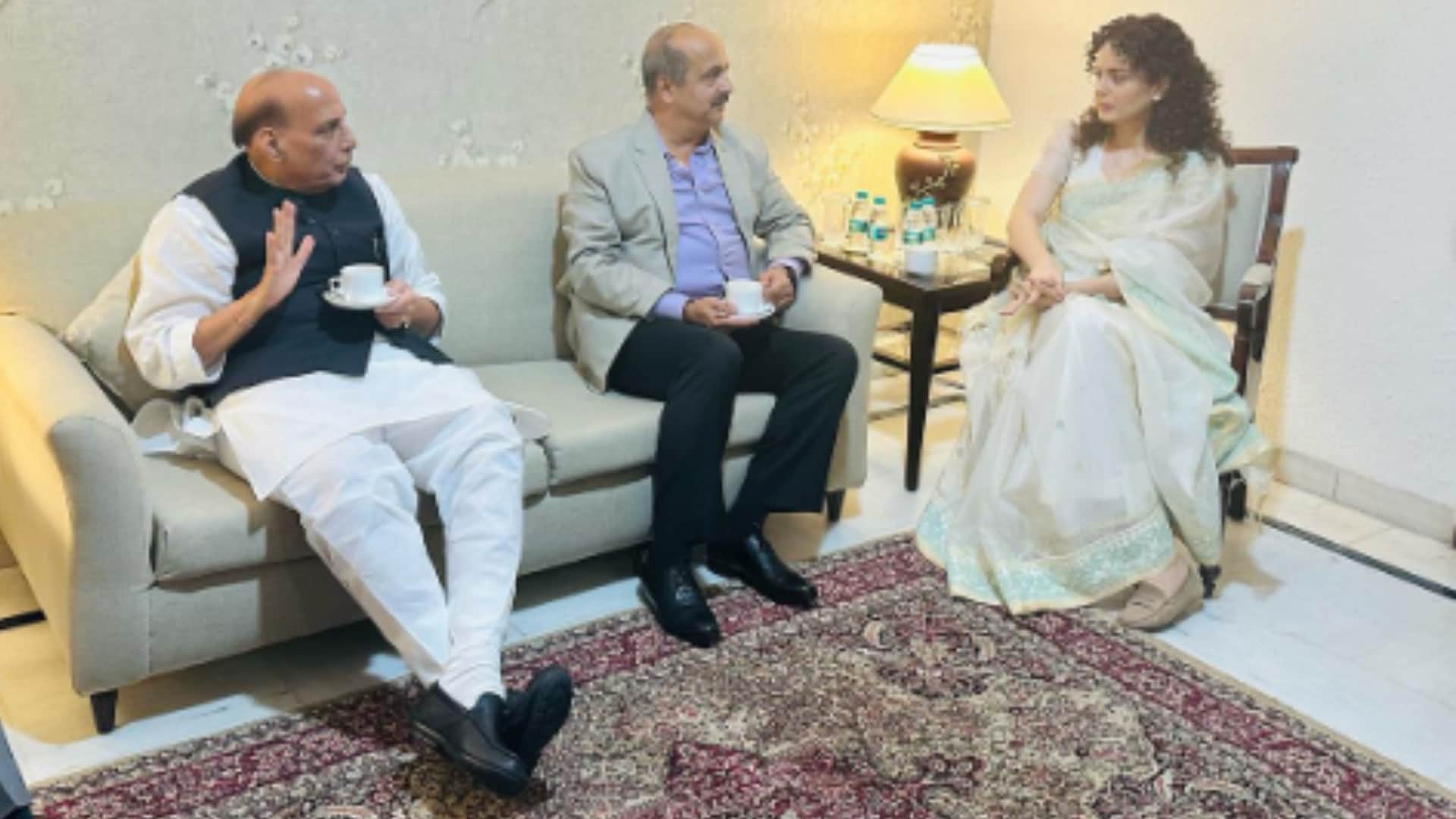 Kangana Ranaut Film Tejas special screening in Delhi actress Expressed Heartfelt gratitude on social media
