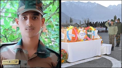 लद्दाख: सियाचिन में अग्निवीर अक्षय का सर्वोच्च बलिदान, बर्फीले पर्वत पर देश की रक्षा में थे तैनात army salute supreme sacrifice of Agniveer Gawate Akshay Laxman in Siachen ladakh
