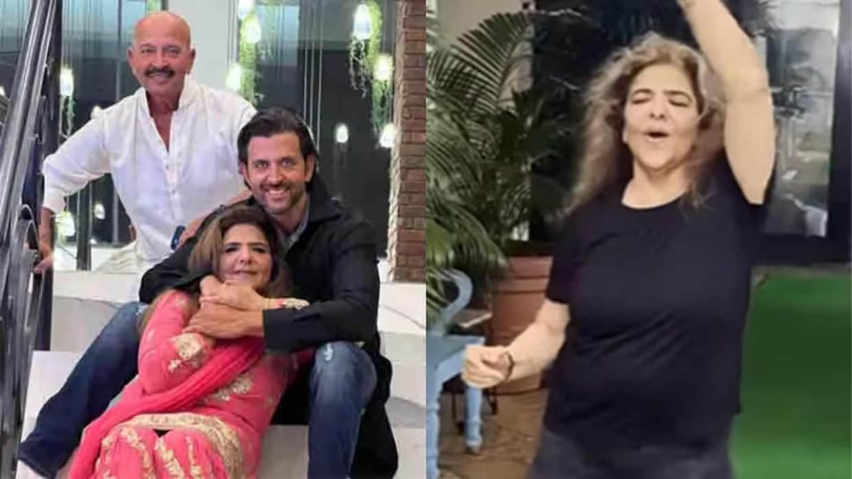 Hrithik roshan share unseen video on mother Pinkie birthday rakesh also react on Fighter war 2 star post
