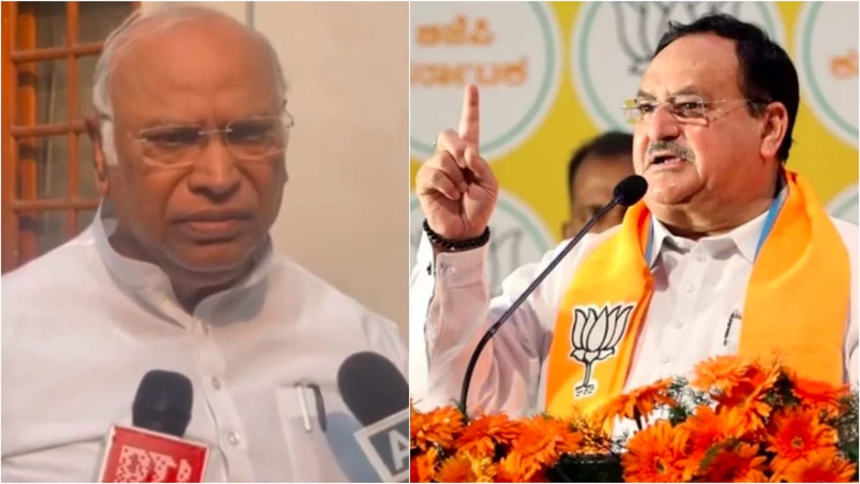 BJP JP Nadda Congress Kharge letter Pracharaks Rath Yatra Prabhari govt officials