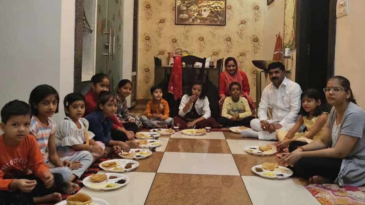 People celebrated Durga Ashtami with Kanjak pooja in Kurukshetra