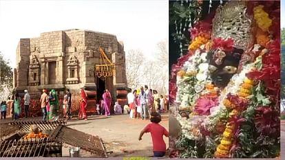 Shardiya Navratri: इस विश्व प्रसिद्ध मंदिर में बिना रक्त बहाए दी जाती है बलि, देश-विदेश से आते हैं श्रद्धालु Mundeshwari temple has a unique tradition, worshiped with mantra, devotees; Durga Puja, Bihar News, Mahashtami