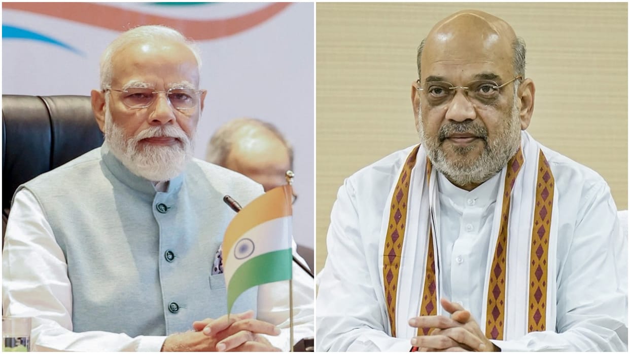 Home Minister Amit Shah birthday widh PM Modi wish tree planting program in gujarat