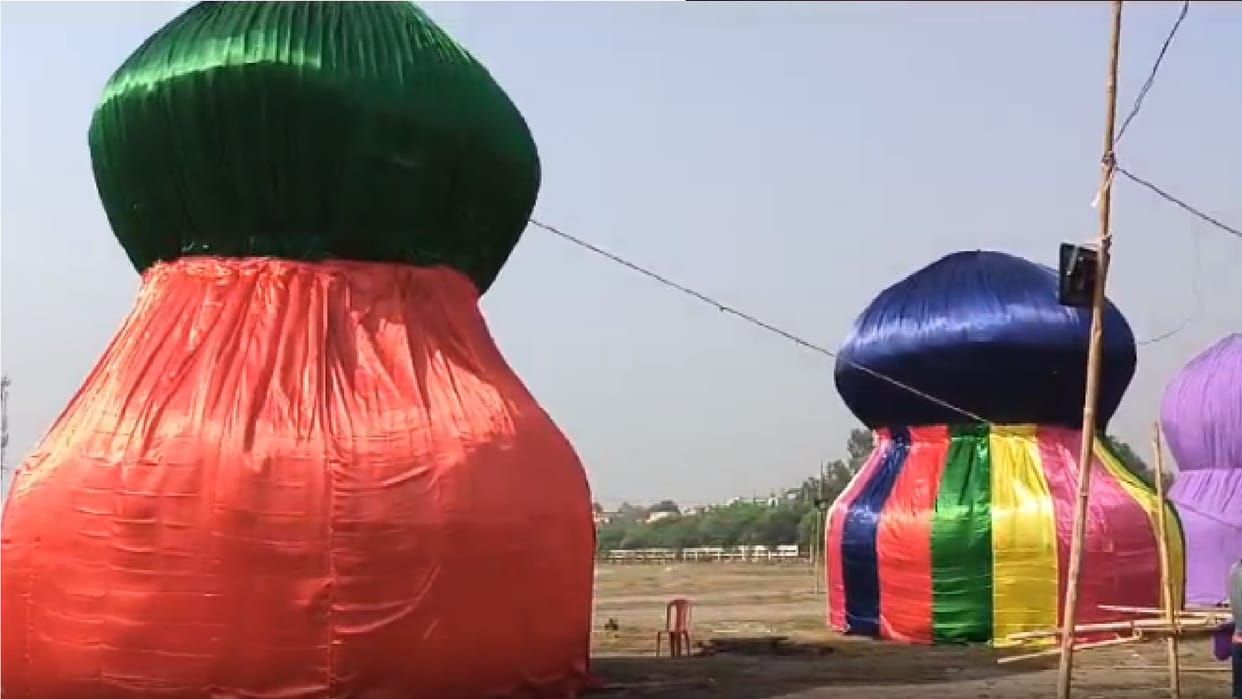Dussehra Raipur: 101 feet effigy of Ravana will be burnt in WRS Colony
