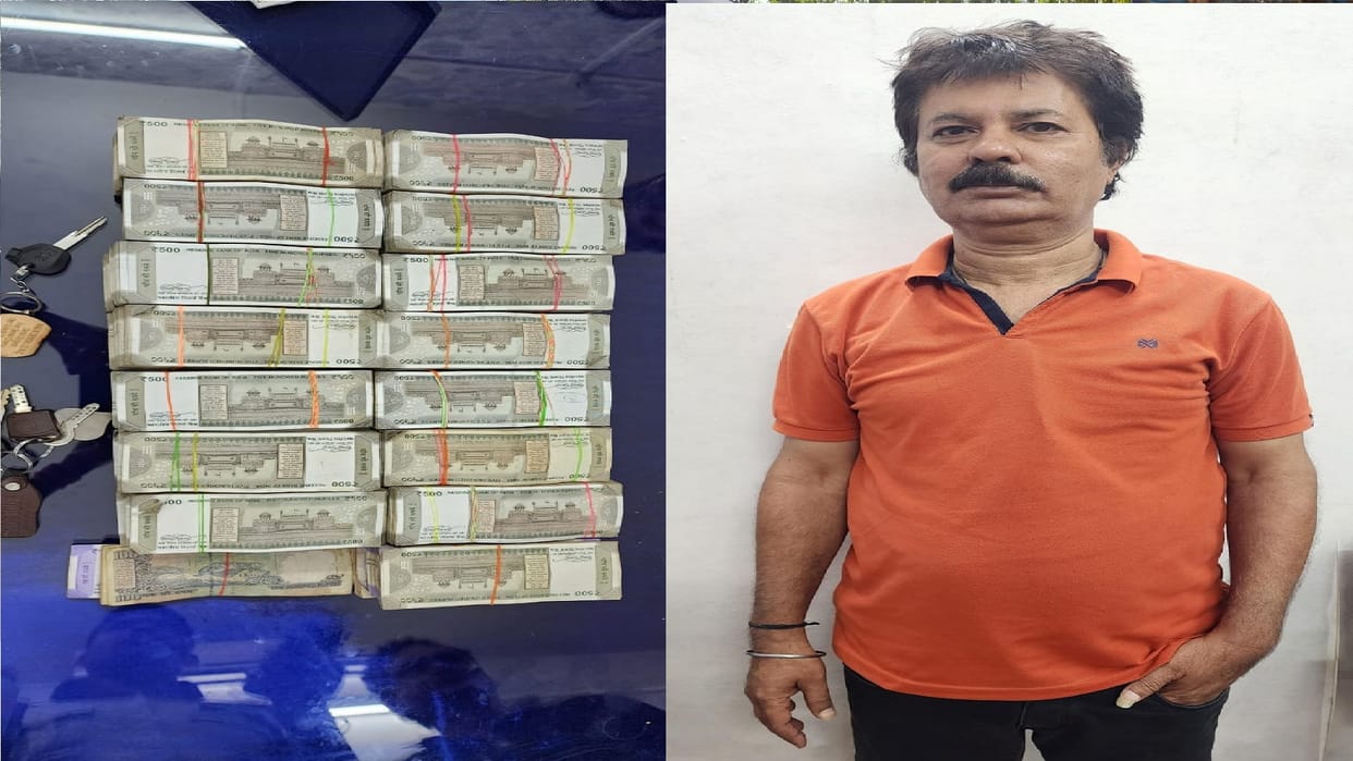 Raipur: Police caught businessman carrying Rs 34.5 lakh
