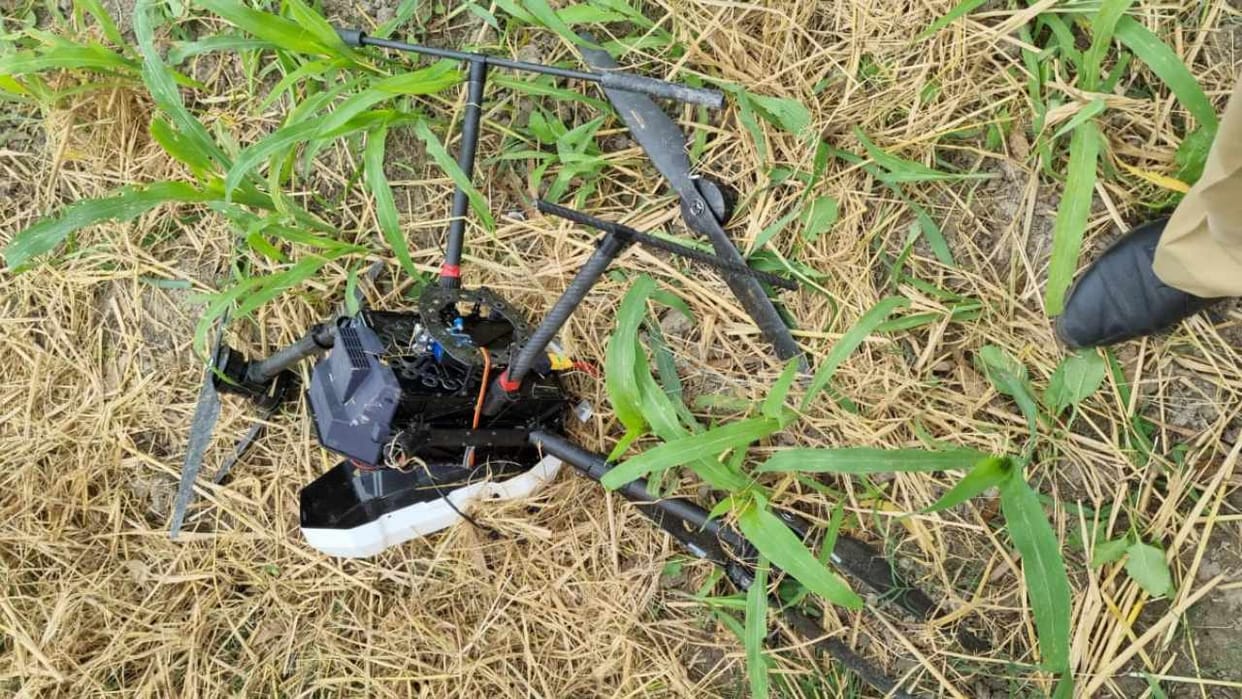 BSF recovered Pakistani drone in Firozpur