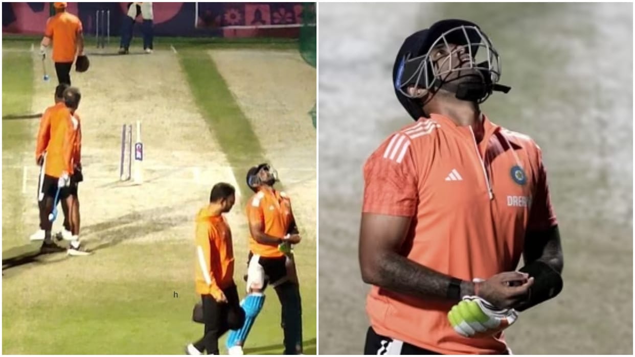 World Cup IND vs NZ Suryakumar Yadav injured during practice team india